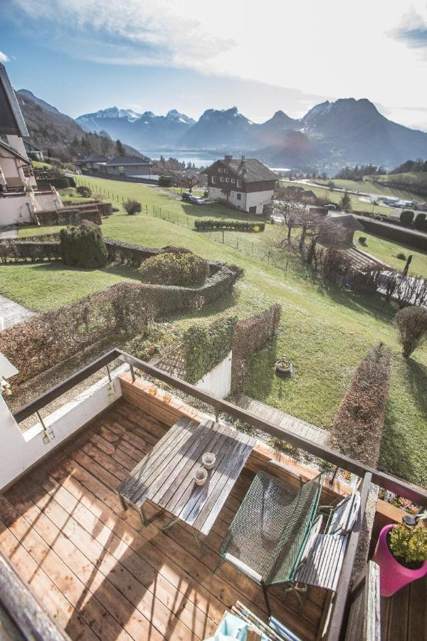 Appartement Talloires Vue Lac Et Montagnes Экстерьер фото