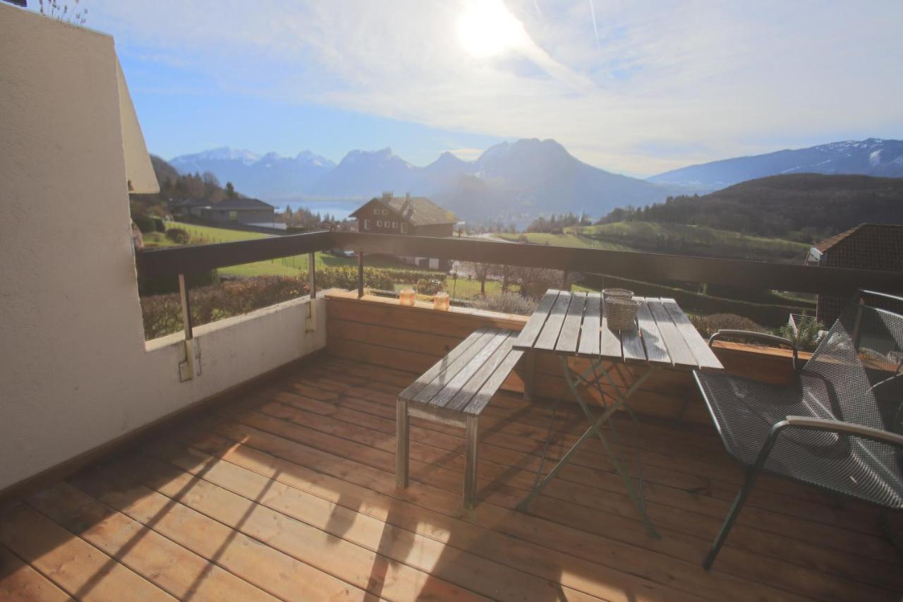 Appartement Talloires Vue Lac Et Montagnes Экстерьер фото